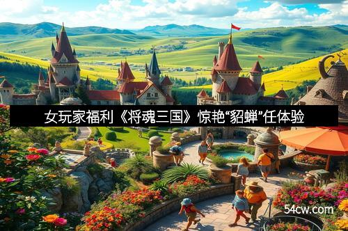 女玩家福利《将魂三国》惊艳“貂蝉”任体验